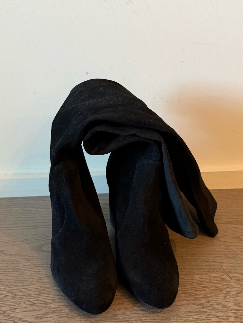 Stuart Weitzman Yuliana 85MM Suede Knee-High Boots